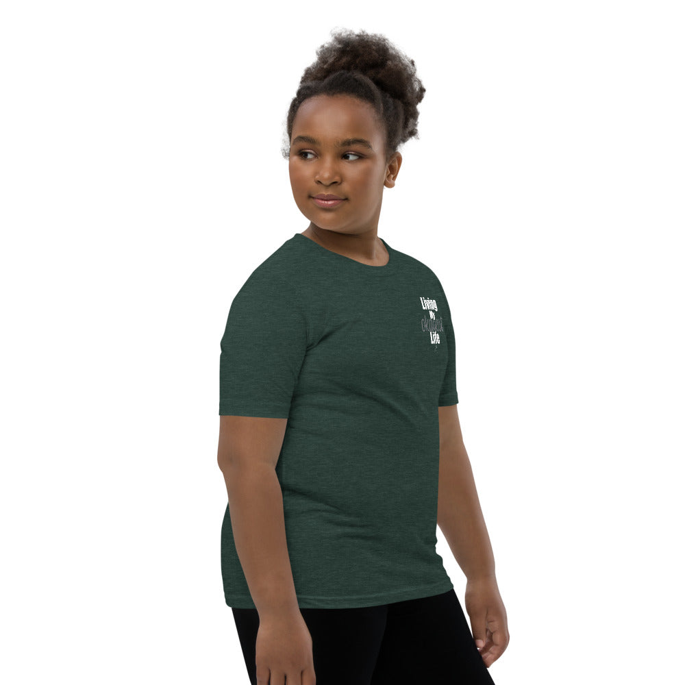 Okayest Youth Short Sleeve T-Shirt Forest Green 3