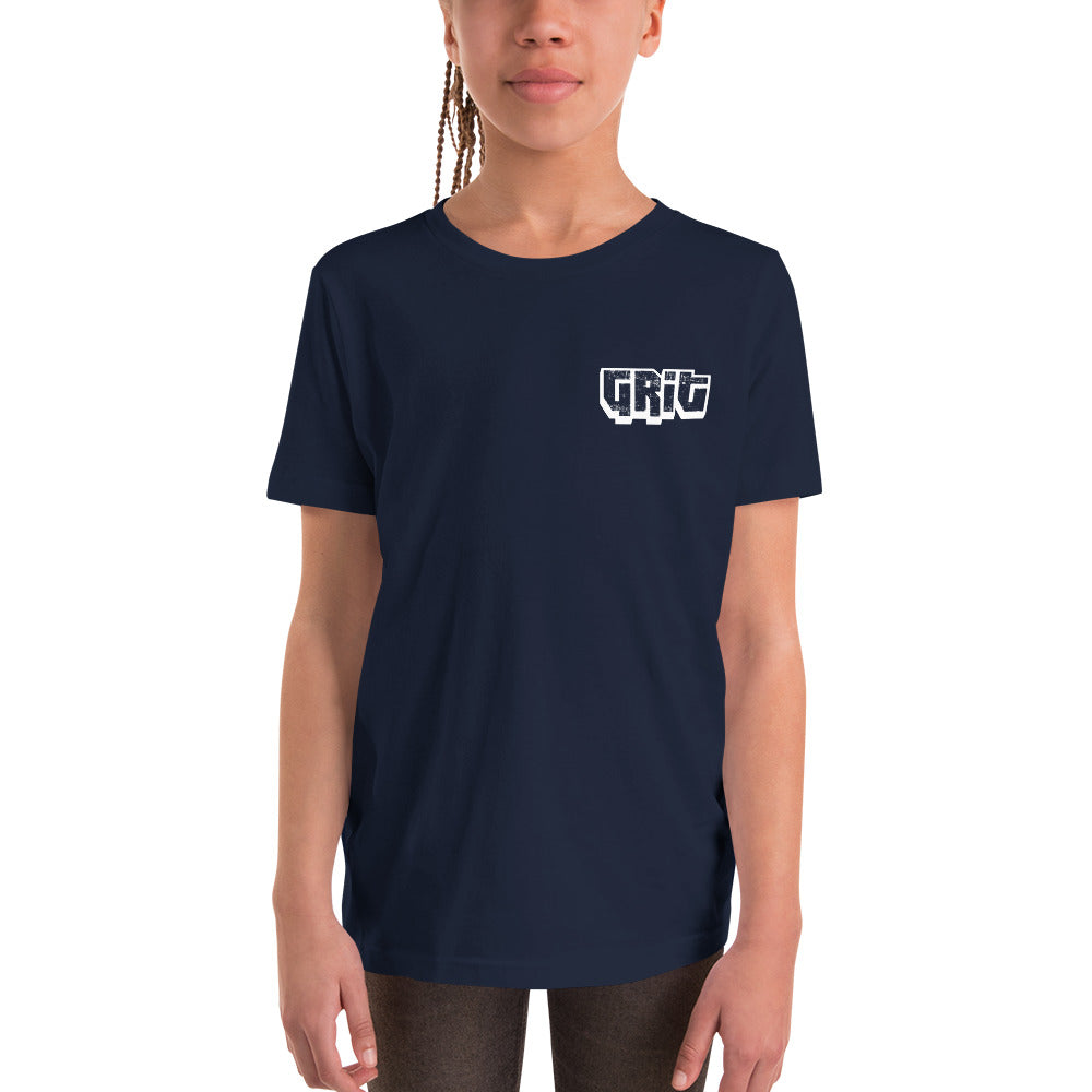 Grit youth t-shirt navy