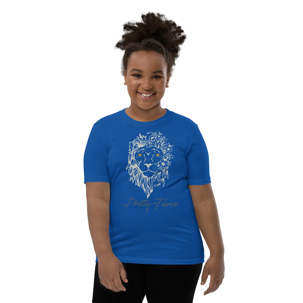 Lion youth short sleeve t-shirt true royal